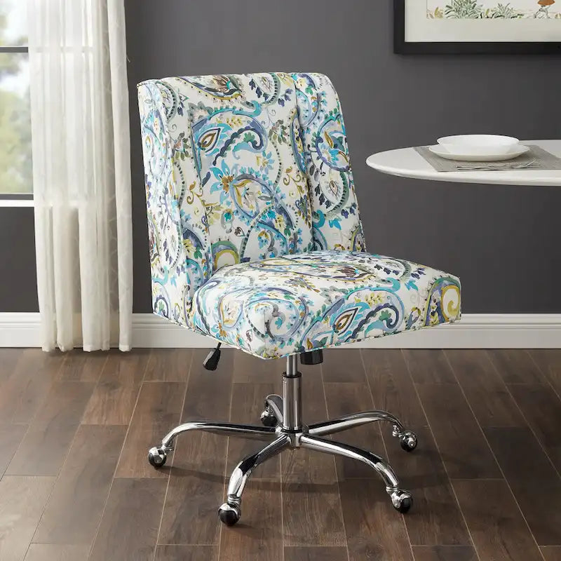 Chaise de bureau pivotante Violet