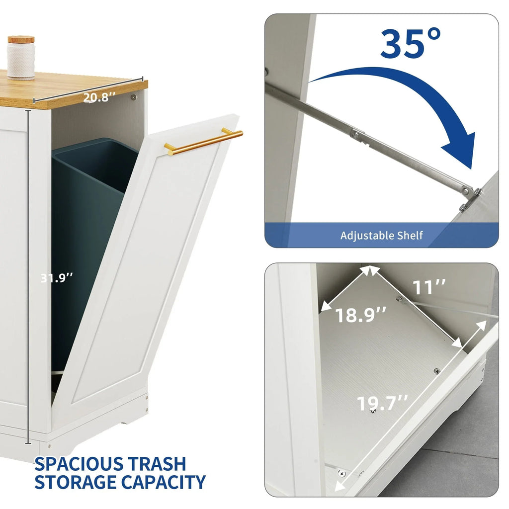 Moasis 53 pouces, îlot de cuisine roulant, armoire de rangement, chariot de cuisine mobile portable