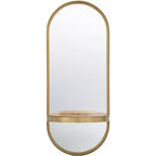 Laycie Mirror - 18 x 44.5 - MRR3064 - Brass - Safavieh