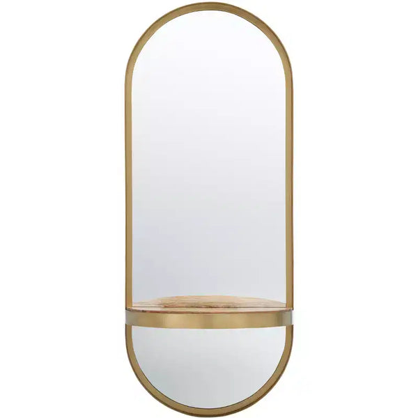 Laycie Mirror - 18 x 44.5 - MRR3064 - Brass - Safavieh