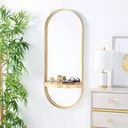 Miroir - 18 x 44.5 - MRR3064 - Laiton