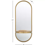 Miroir - 18 x 44.5 - MRR3064 - Laiton
