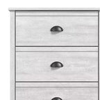 Commode 6 tiroirs (emboîtable) - Chêne gris poussiéreux