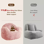 Fauteuil d'appoint en polyester 320 GSM avec rembourrage éponge haute résilience, fauteuil de salon ultra doux pour salon, chambre à coucher