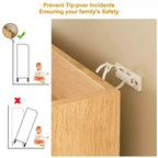 Buffet en rotin à 3 portes avec rangement, meuble de rangement pour chaussures en bois autoportant avec étagère réglable, meuble à chaussures étroit pour entrée