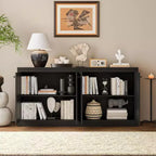 Bahut 4 portes de 160 cm, Buffet de rangement moderne pour le salon, la salle à manger et le bureau