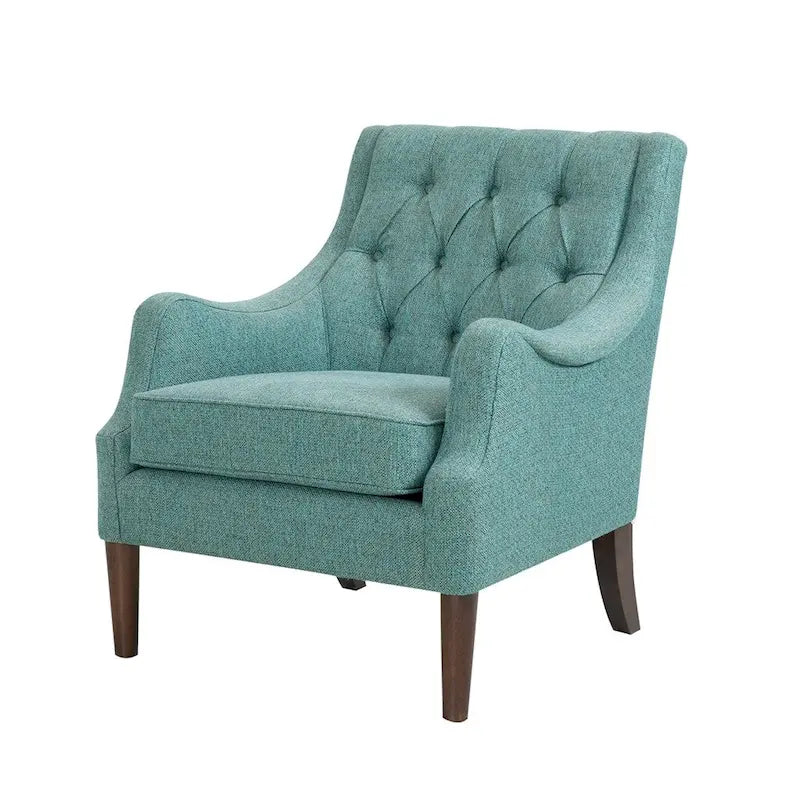 Fauteuil d'appoint capitonné moderne