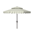 Parasol double-toit d'extérieur Kjerstin Valance 2,74 m