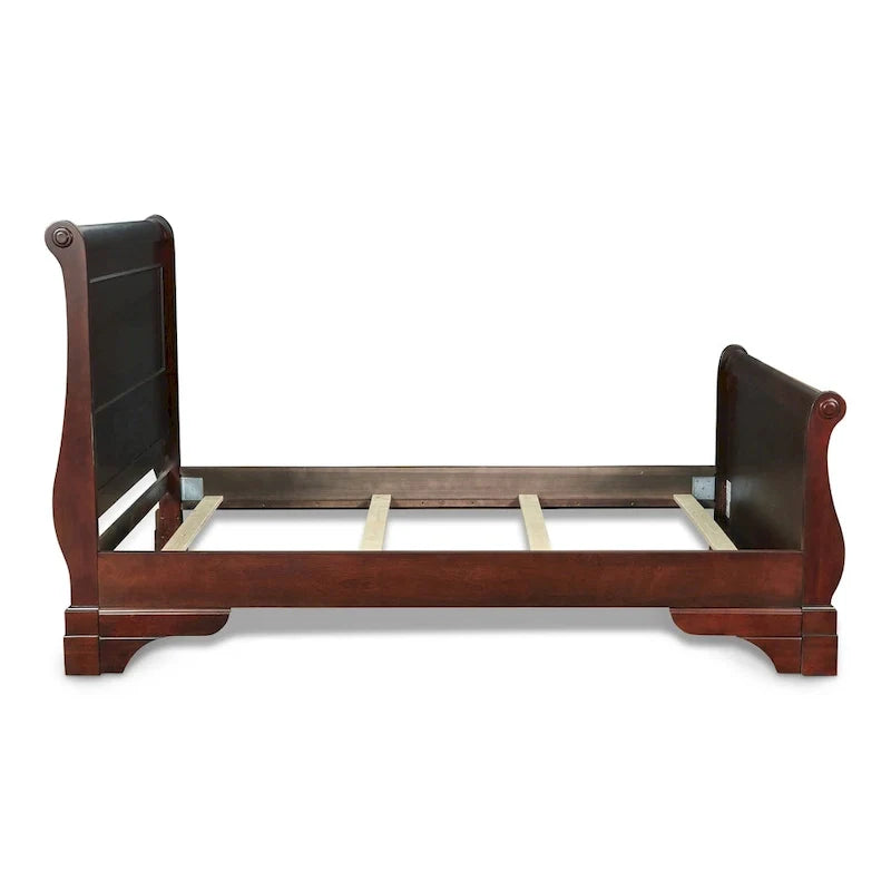 Lit traîneau Rodgers Bordeaux, New Classic Furniture