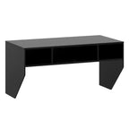 Table d'ordinateur murale flottante, bureau solide, mobilier de bureau à domicile, étagère de rangement