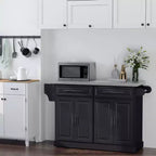 Chariot de rangement de cuisine portable multi-compartiments avec plateau en acier inoxydable et armoire à roulettes