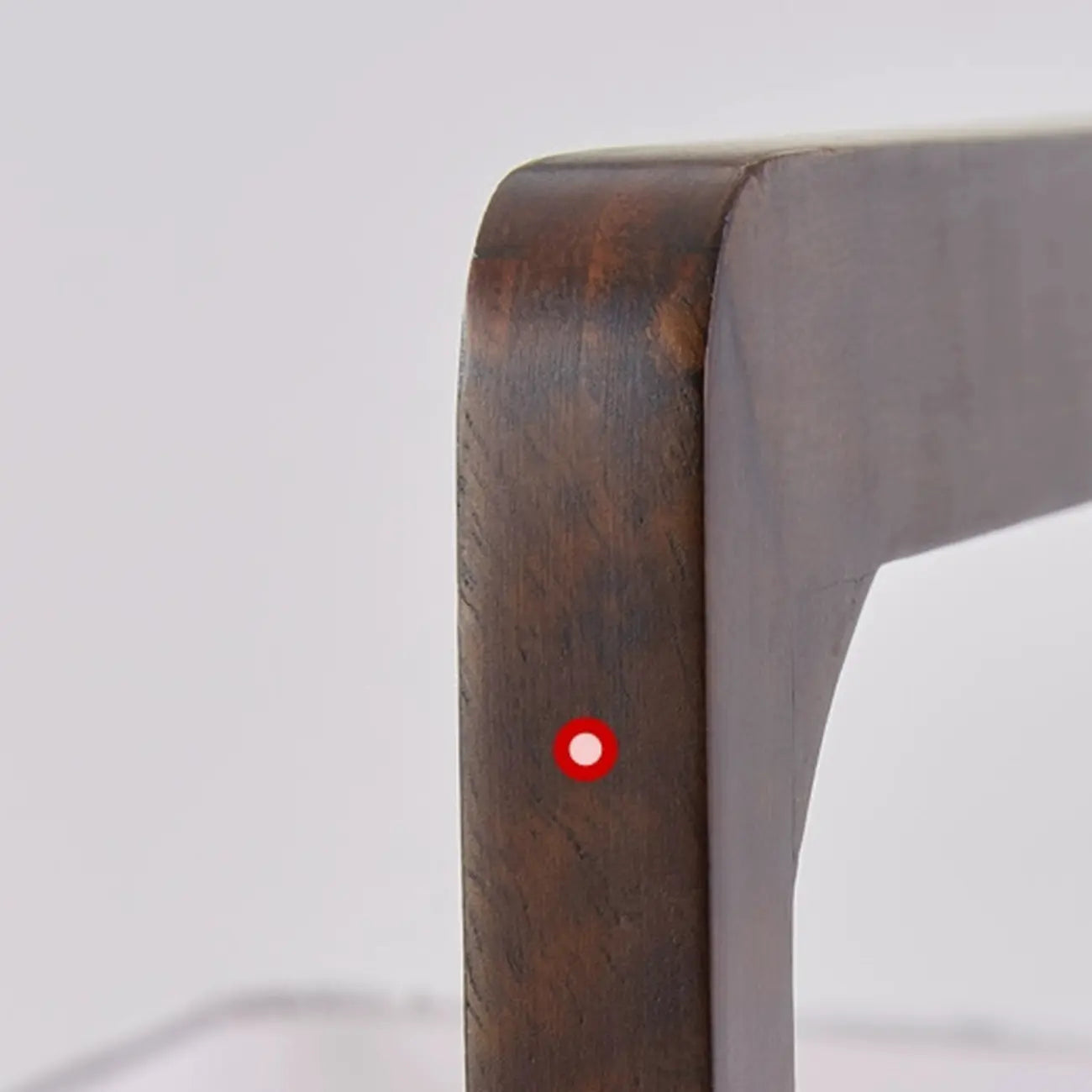 Lampadaires LED en bois vintage avec abat-jour en tissu