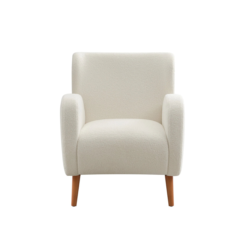 Fauteuil club capitonné moderne avec accoudoirs, canapé simple