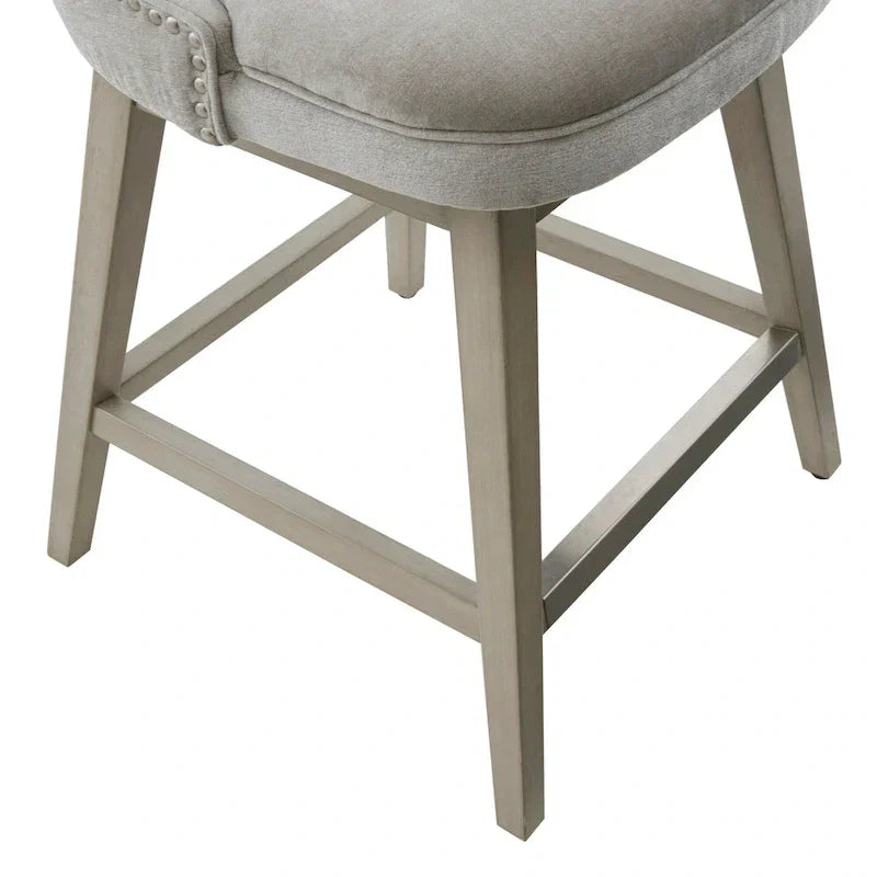 Tabouret de comptoir pivotant à 360 degrés Janet de Madison Park