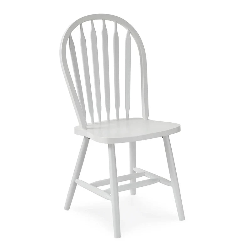 Chaise de salle à manger Windsor Arrowback en bois massif