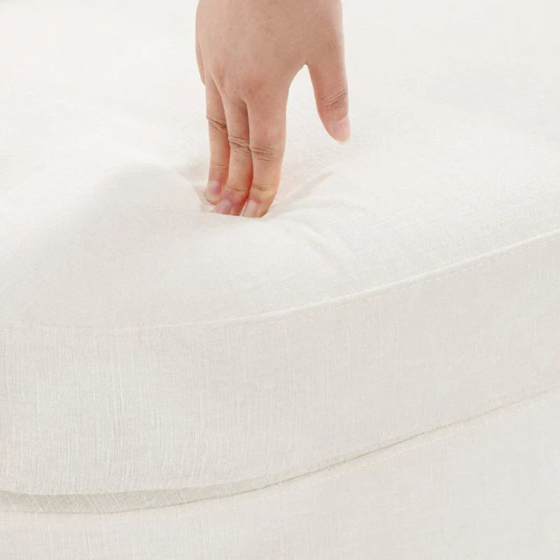 Fauteuils pivotants modernes Chenille pour salon