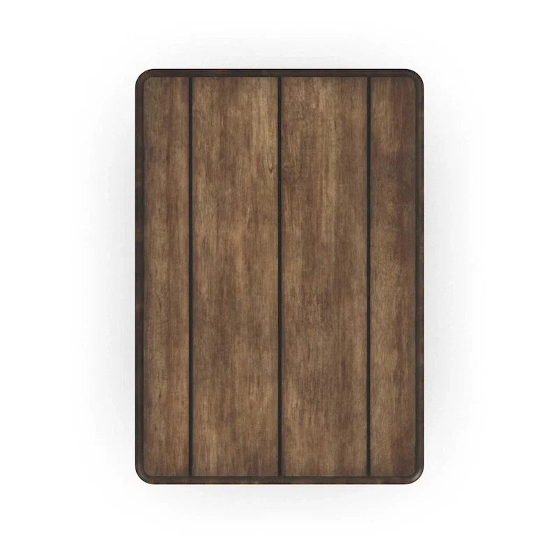 Table d'appoint Plymouth marron en bois par Flexsteel - 16 x 23 x 23