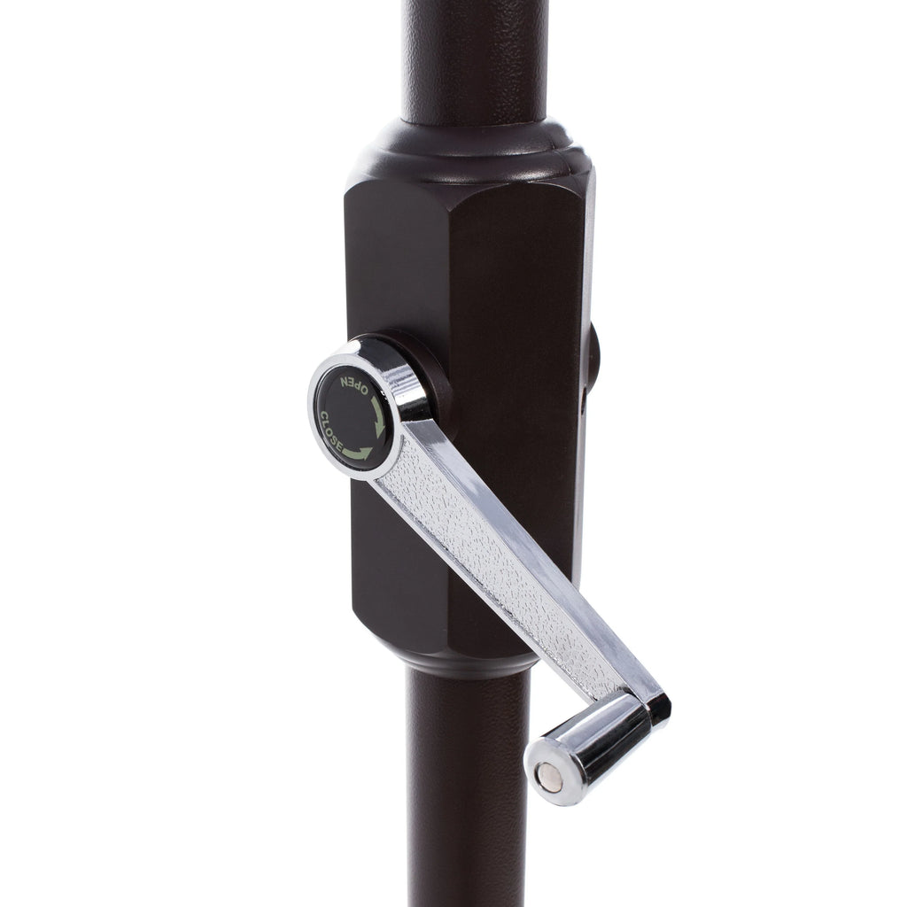 Parasol double-toit d'extérieur Kjerstin Valance 2,74 m