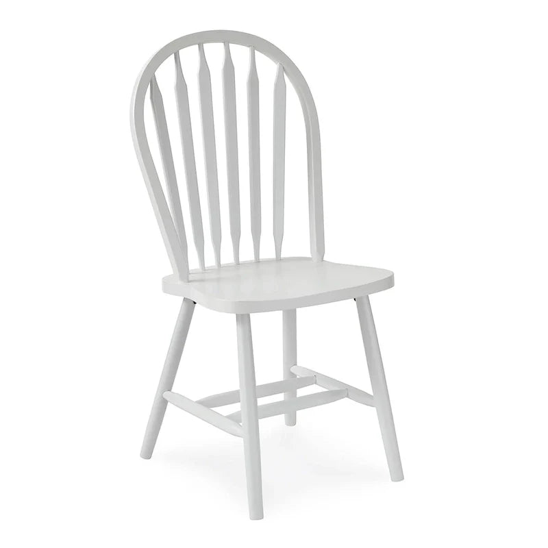 Chaise de salle à manger Windsor Arrowback en bois massif