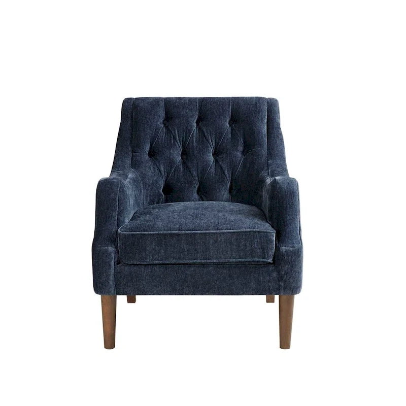 Fauteuil d'appoint capitonné moderne